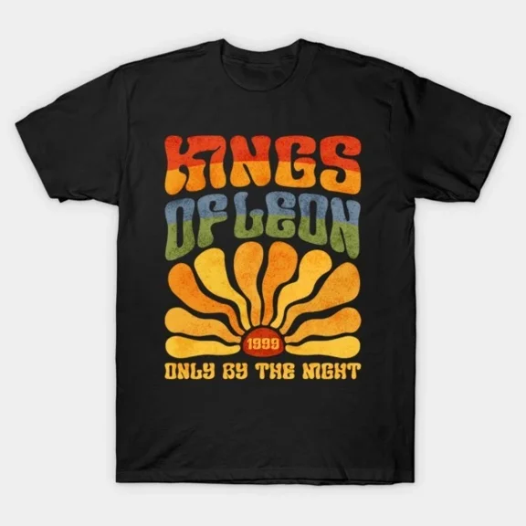 Reprint Rare Kings of leon - Retro Sunset S-4XL Men and Women Short Sleeve T-Shirt NZ434