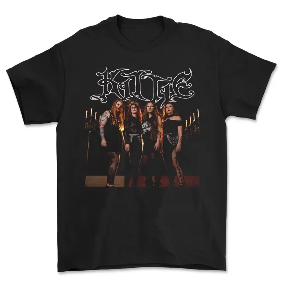 Reprint Rare Kittie Band Album New Unisex Adult T-Shirt S To 5XL