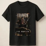 Reprint Rare Kraven the Hunter Epic Urban Style Hero Collage Unisex T Shirt