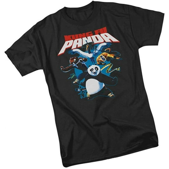 Reprint Rare Kung Fu Panda T-Shirt Cotton Tee Shirt All Size S To 4XL YI017
