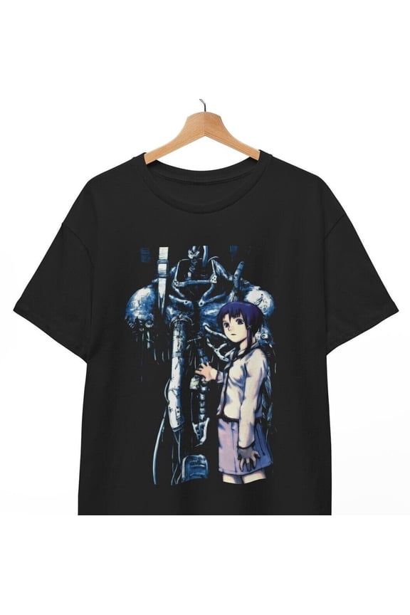 Reprint Rare LAIN T-Shirt, LAIN Serial Experiments Shirt, Anime Merch, Otaku, Unisex Tee