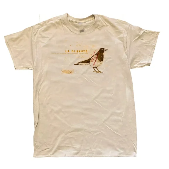 Reprint Rare La Dispute Somewhere at the Bottom of river T Shirt All Size S-5XL QT1105