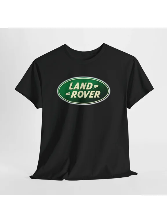 Reprint Rare Land Rover Unisex Graphic Black Tshirt Cotton Tee Sizes S-3XL Off-Road Fans