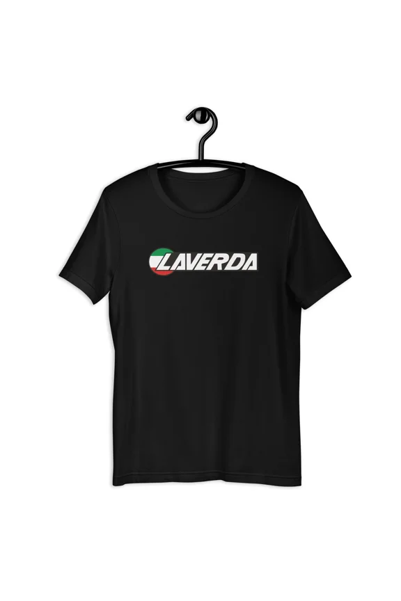 Reprint Rare Laverda-Inspired Jota Long Style Motorcycle T-Shirt S-5X