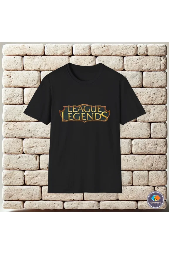 Reprint Rare League of Legends Logo Unisex T-Shirt