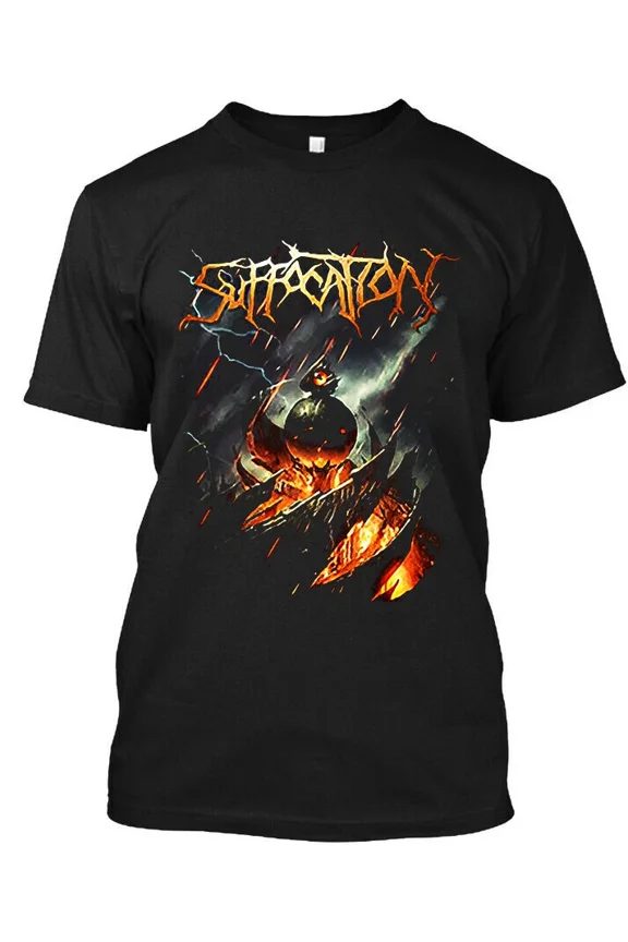 Reprint Rare Limited NWT Suffocation As Grace Descends American Death Music T-Shirt S-4XL