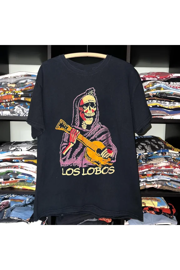 Reprint Rare Los Lobos Tour Collection Unisex Gift For Fans to 5XL T-shirt MD1680