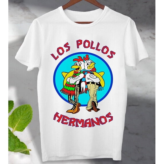 Reprint Rare Los Pollos Hermanos T-Shirt Movie Poster TEE Top Ideal gift Tee