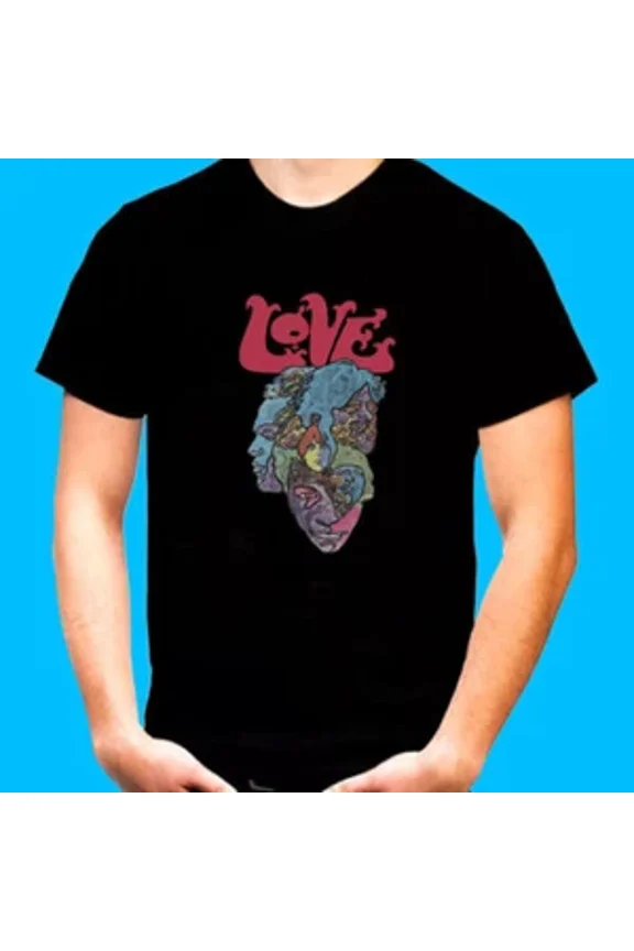 Reprint Rare Love Logo Arthur Lee Forever Change De Capo T-Shirt Size M-3XL Fast Made In USA