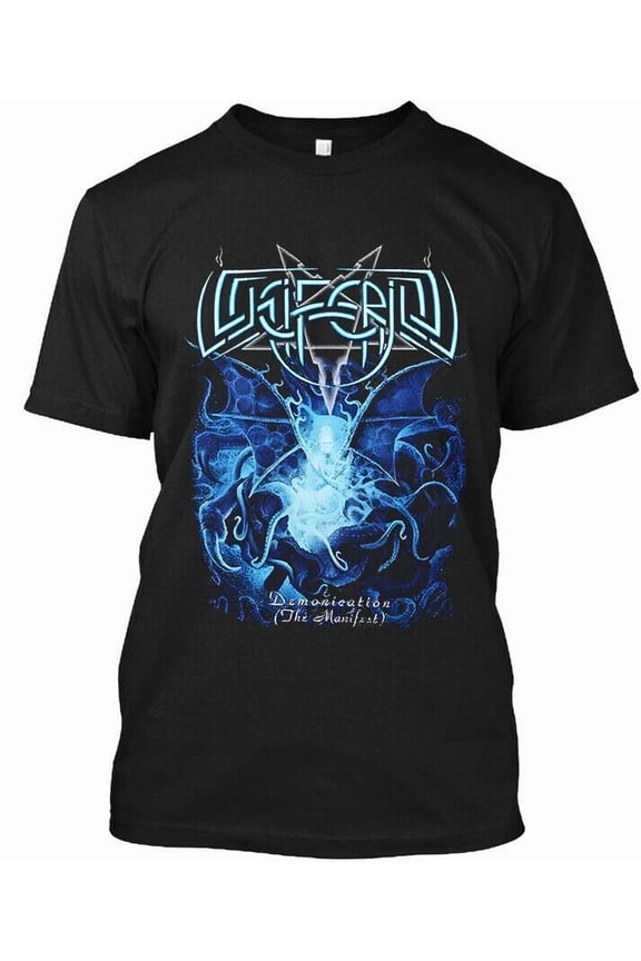 Reprint Rare Luciferion Sweden Death Music Vintage Graphic Retro Art Logo T-SHIRT S-5XL