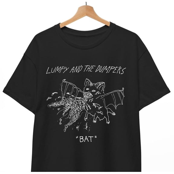 Reprint Rare Lumpy and the Dumpers T-shirt, Hardcore Punk Unisex Tee