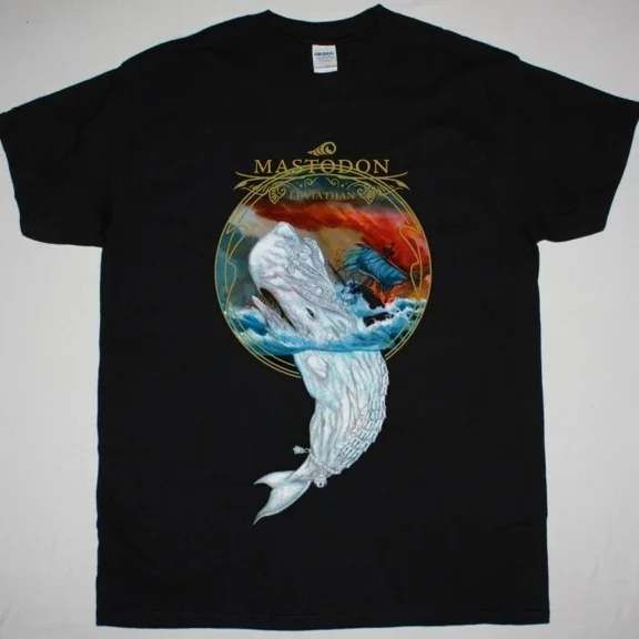 Reprint Rare MASTODON LEVIATHAN - Best Rock T-shirts Adult S-5XL LT236