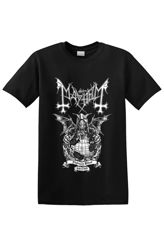 Reprint Rare MAYHEM - 'Thalassic Ritual Tour' T-Shirt