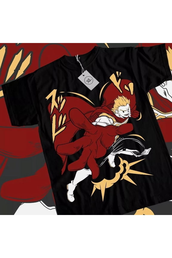 Reprint Rare MIRIO TOGATA T-Shirt Manga My Hero Academia Anime Girl Kawaii Shirt Tee All Size