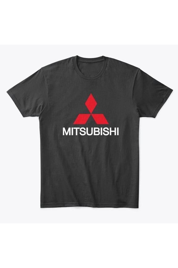 Reprint Rare MITSUBISHI SHIRT T Shirt Racing S-2XL car drag EVO DSM