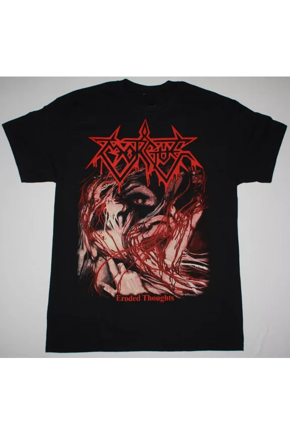 Reprint Rare MORGUE ERODED THOUGHTS Unisex Cotton All Size S-5XL t-shirt BO275