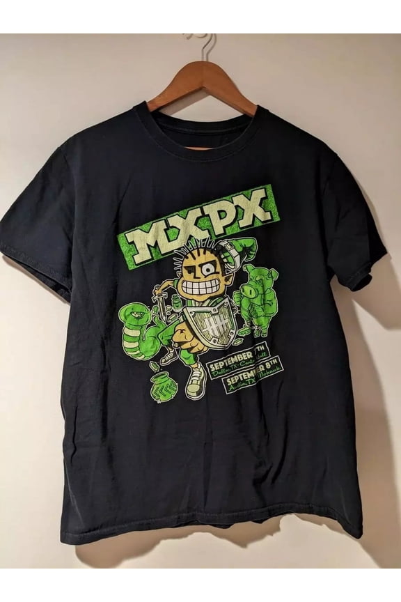 Reprint Rare MXPX Punk Rock Music Band Live iN Concert September T Shirt Full Size S-5XL TT71