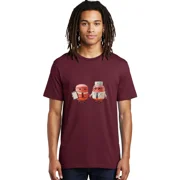 Reprint Rare Macarons-9 Mens Graphic Tee, 100% Cotton, Casual Summer Wear