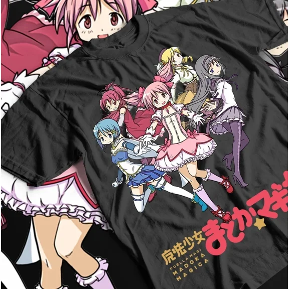 Reprint Rare Madoka Magica Grief Seed Unisex Tee, Magical Girl Shirt, Kawaii Shirt Black