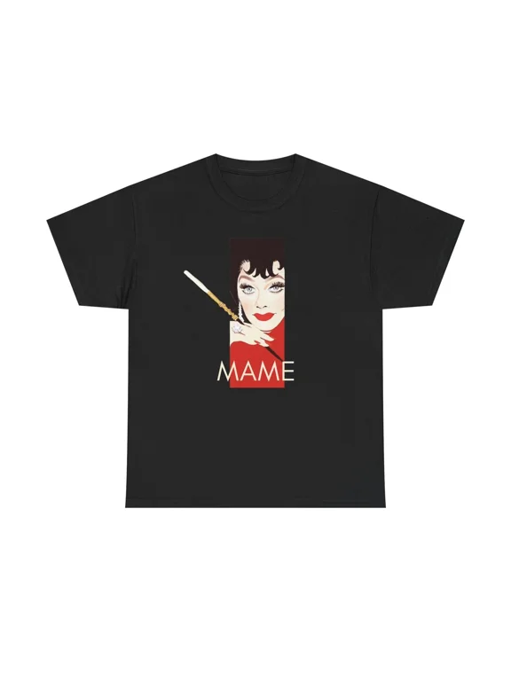 Reprint Rare Mame Unisex Heavy Cotton T-Shirt, Classic Movie Fan Gift, Lucy Tee