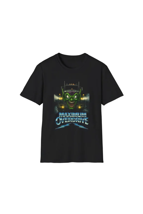 Reprint Rare Maximum Overdrive 80s Horror Unisex T-Shirt, Vintage Movie Tee, Retro Graphic