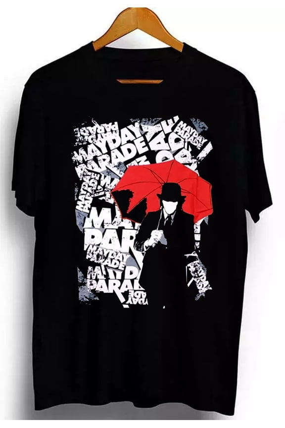 Reprint Rare Mayday ParadeBand Hot Black T-Shirt Cotton All Size Unisex UM72