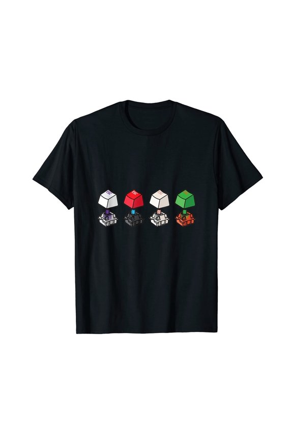 Reprint Rare Mechanical Keyboard Switch T-Shirt_