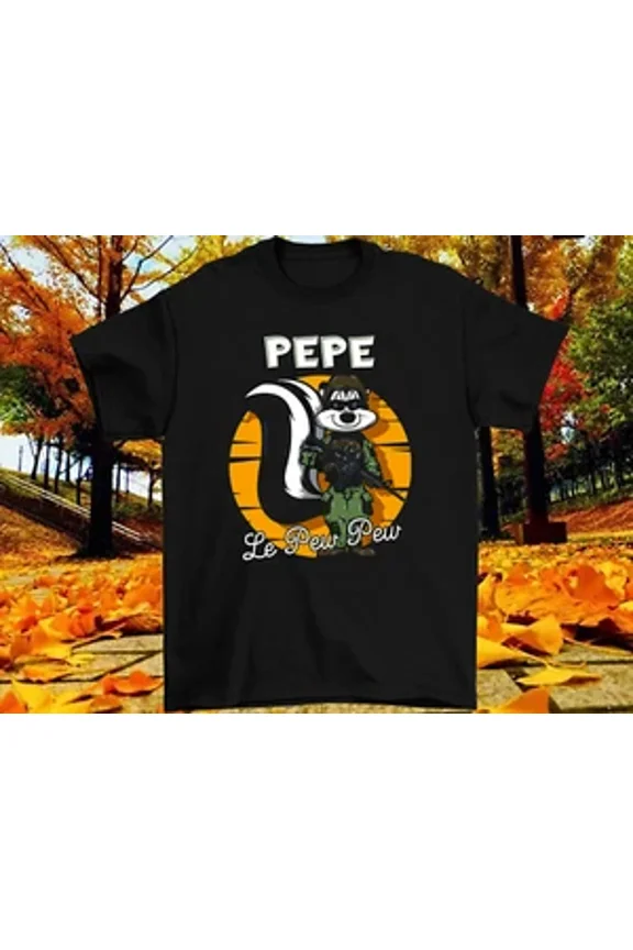 Reprint Rare Men's Pepe Le Pew Pew T-shirt tee size S M L 2345XL