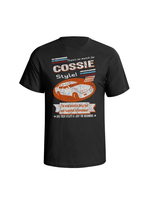 Reprint Rare Mens Sierra Cosworth Sapphire 1988 Quality T-Shirt Cossie Retro Style Car