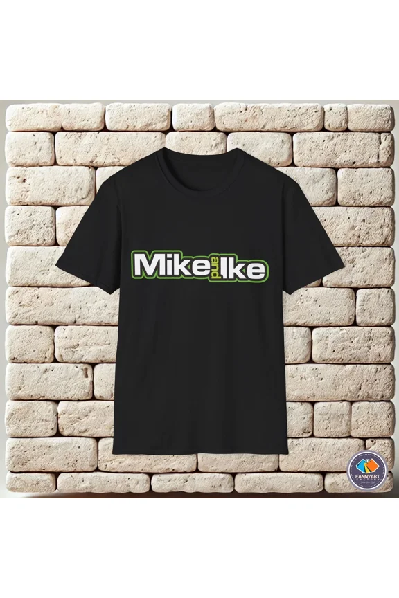 Reprint Rare Mike and Ike Logo Unisex T-Shirt