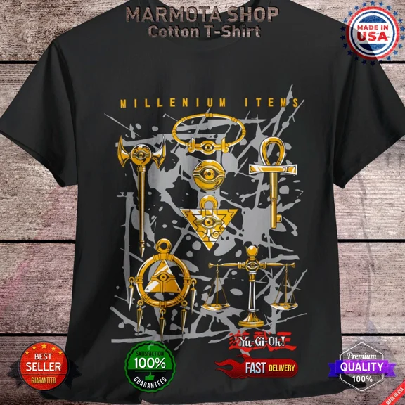 Reprint Rare Millenium Items T-Shirt Anime Soft Tee Shirt All Sizes 90s Unisex