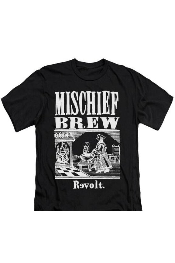Reprint Rare Mischief Brew T-Shirt Revolt Music Band Merch Indie Rock Punk Gothic Unisex tee