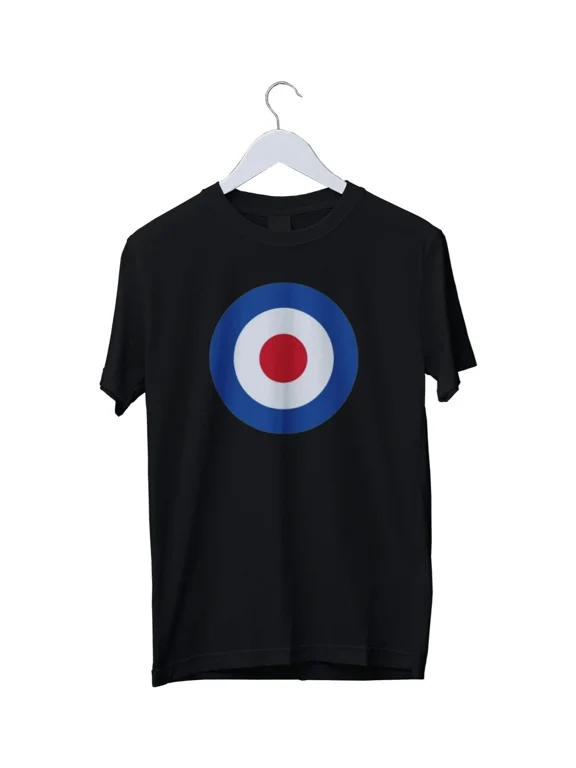 Reprint Rare Mod Target Retro Mods Graphic T-Shirt - Mens S M L XL 2 3 4 XL 2L