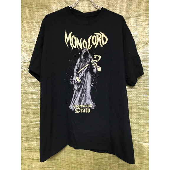 Reprint Rare Monolord Band Espresso 'till Death Short Sleeve Unisex T-Shirt All Size MK544