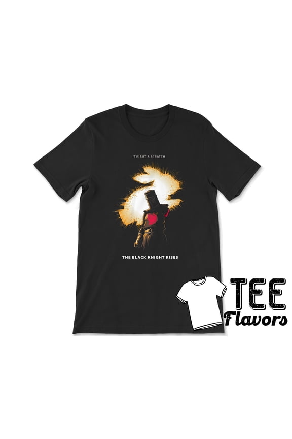 Reprint Rare Monty Python and the Holy Grail Black Knight Tee / T-Shirt