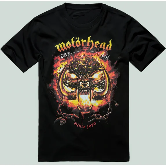 Motörhead Cintura Unisex Logo Ufficiale - Colore Nero, Materiale Sintetico Comodo - Merchandising EMP