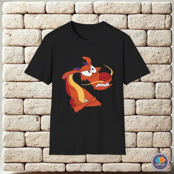 Reprint Rare Mulan Dragon Icon Unisex T-Shirt
