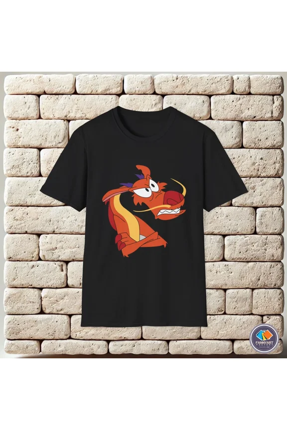 Reprint Rare Mulan Dragon Icon Unisex T-Shirt