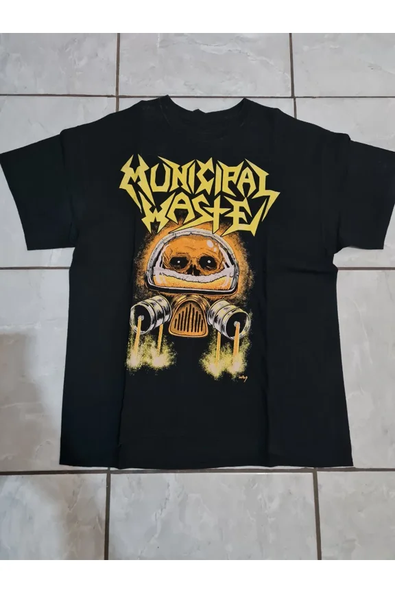 Reprint Rare Municipal Waste T-Shirt Cotton For Men Women Tee All Size S-4XL MO539