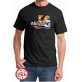 thumbnail image 1 of Reprint Rare Munsters DRAGULA Coffin Car Full Color Cartoon Tshirt NEW FREE SHIPPING, 1 of 2