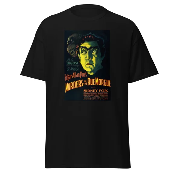 Reprint Rare Murders in the rue morgue Unisex classic tee