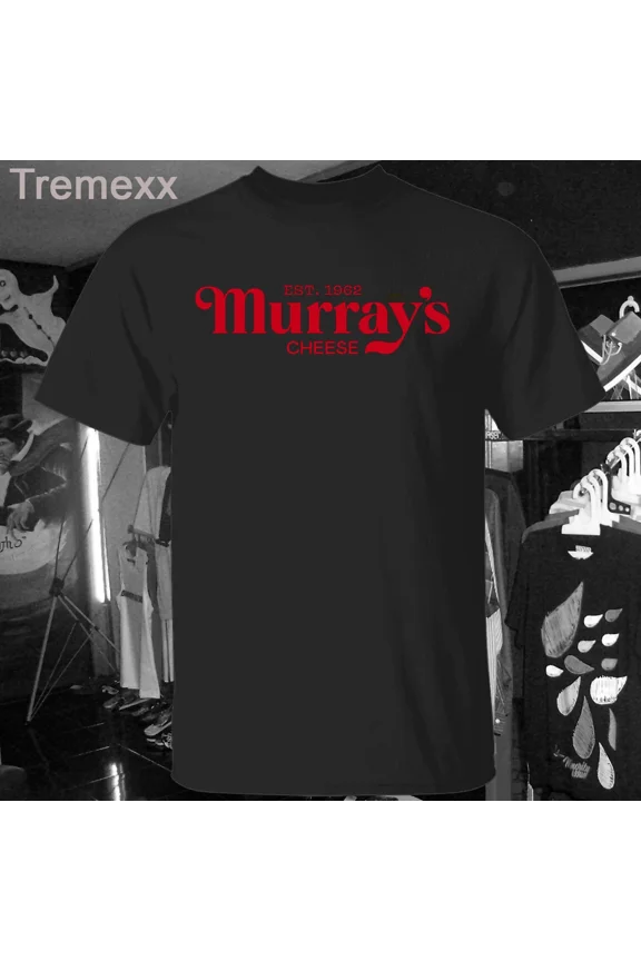 Reprint Rare Murray's Cheese Unisex T-Shirt Funny Made In USA S -5XL