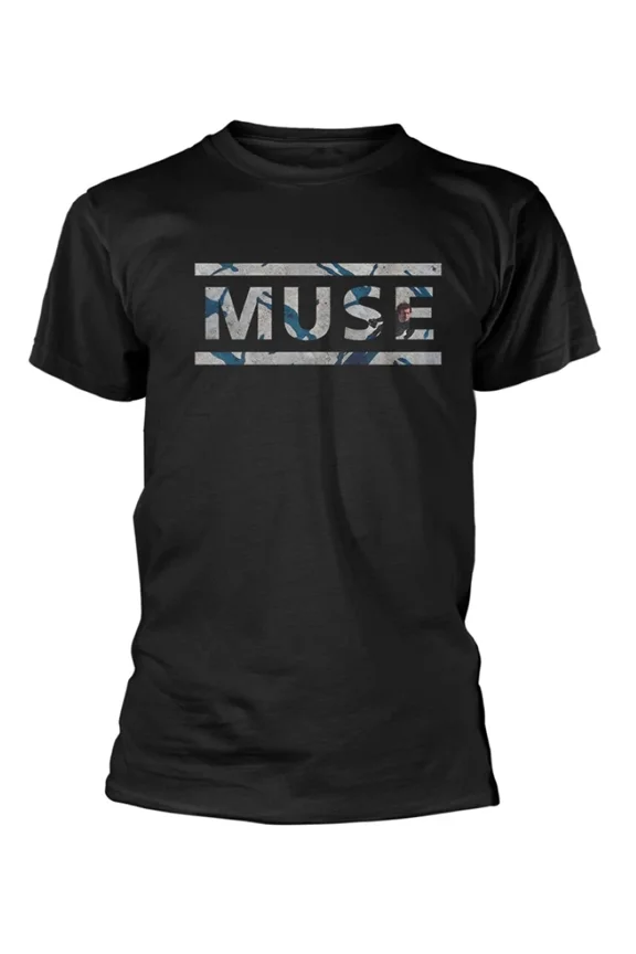 Reprint Rare Muse Absolution Logo Black T-Shirt NEW OFFICIAL