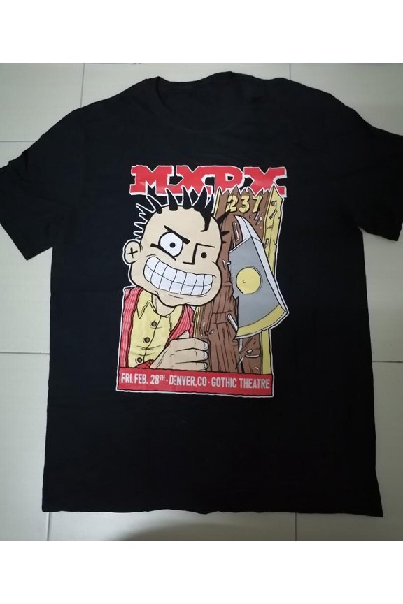 Reprint Rare MxPx Band Event T-Shirt Unisex Cotton Tee Size S To 4XL BO737