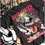 Reprint Rare My Hero Academia Himiko Toga T-Shirt, Izuku Midoriya, Girl Kawaii Shirt, All
