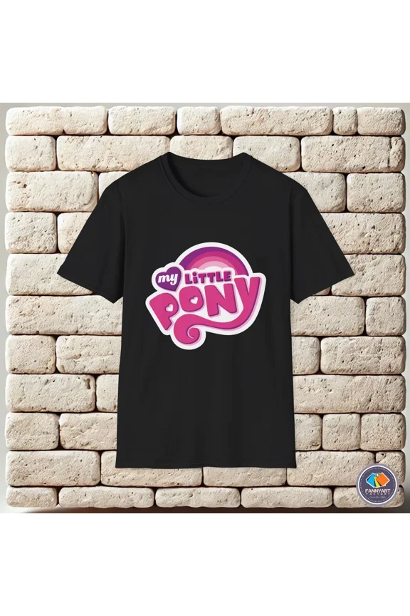 Reprint Rare My Little Pony Logo Unisex T-Shirt