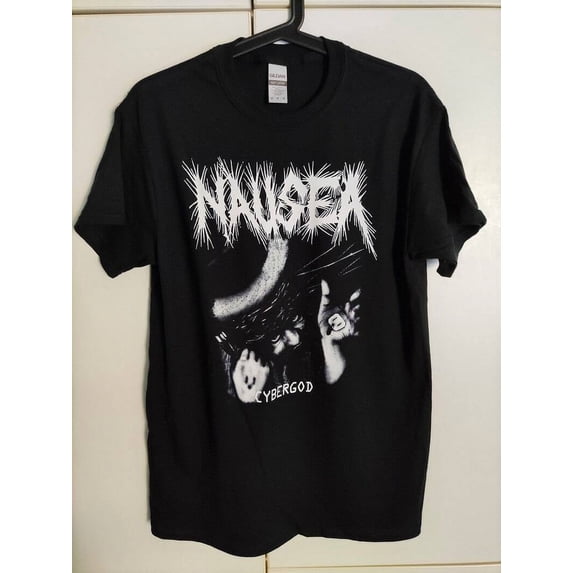Reprint Rare NAUSEA T-shirt hardcore punk d-beat, Vintage shirt TE504