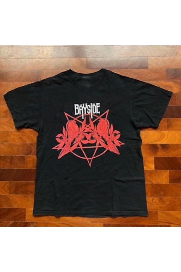 Reprint Rare NEW BAYSIDE Shirt Gift For Fans Black All Size Unisex Shirt