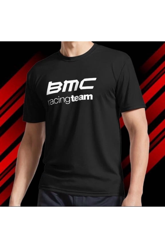 Reprint Rare NEW! BMC Racing Team Logo Funny USA Size Unisex Hoodie & T-Shirt