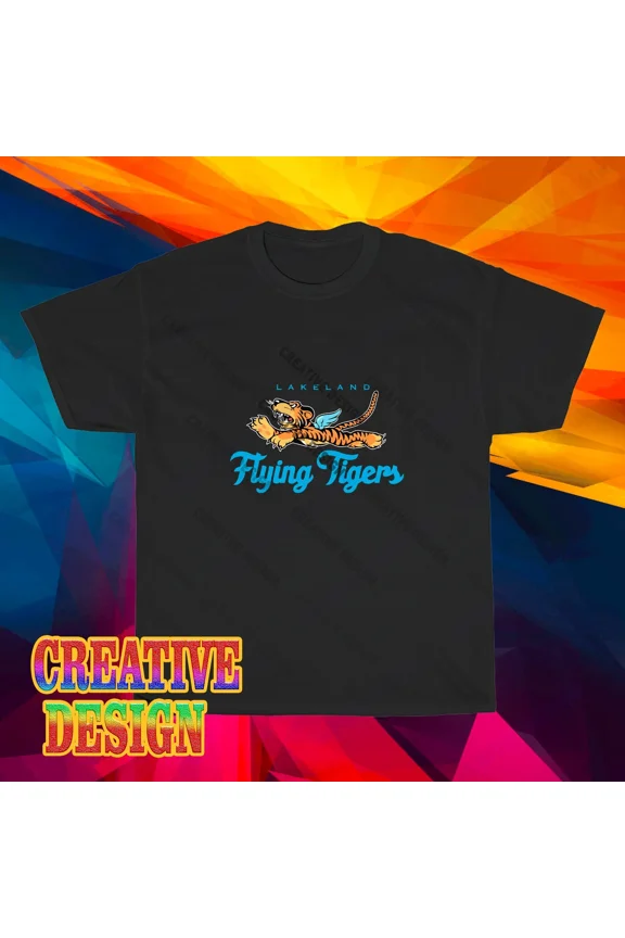 Reprint Rare NEW! Flying Tigers Insignia Logo Long Sleeve T-Shirt Funny Size S to 5XL